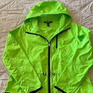 Lauren Ralph Lauren Neon Green Hooded Jacket